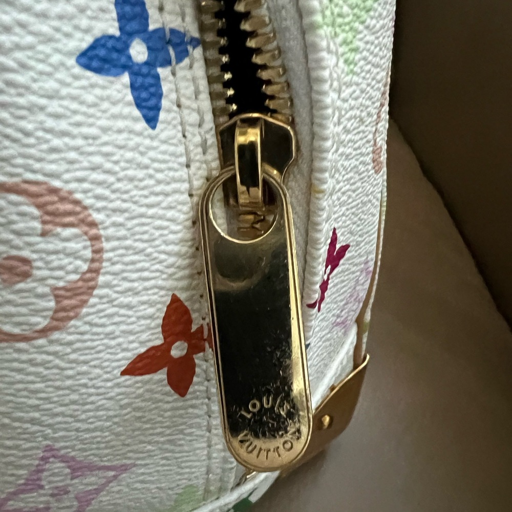 Authentic Louis Vuitton Multicolor Trouville Bag White - Picture 16 of 16